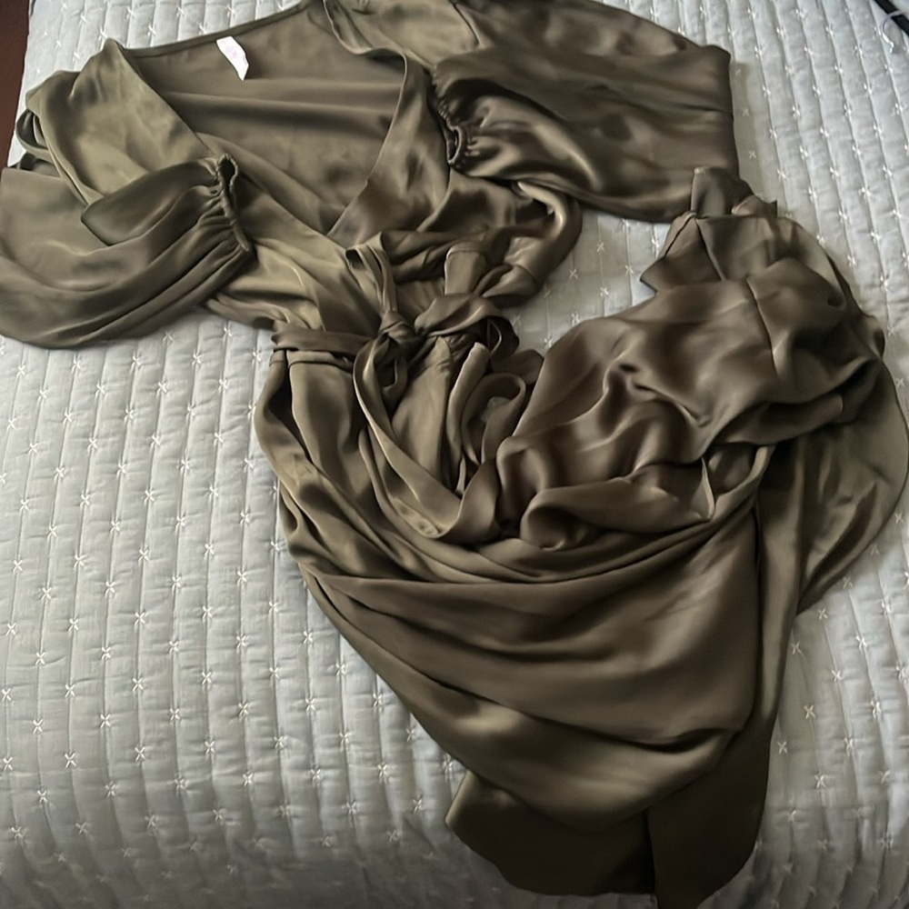 Mango Wrap Dress - Picture 7 of 8